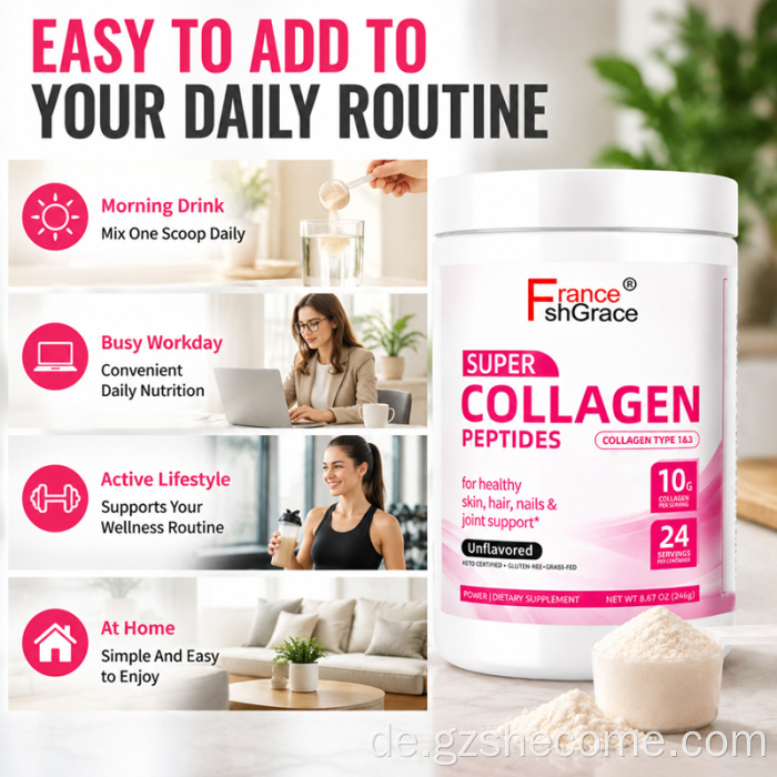 Shecome Collagen Peptides Promotes Hair Bone Multi Powder